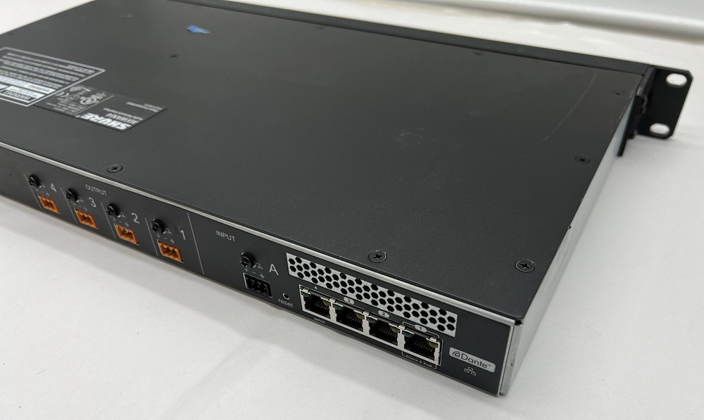 Shure MXWANI4 4 Channel Audio Network Interface for Microflex Wireless