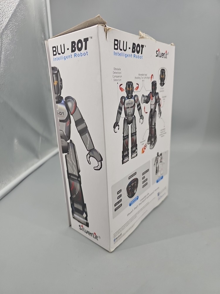 Silverlit Blu-Bot Intelligent Robot - Iphone Ipad Ipod Touch & Android Devices