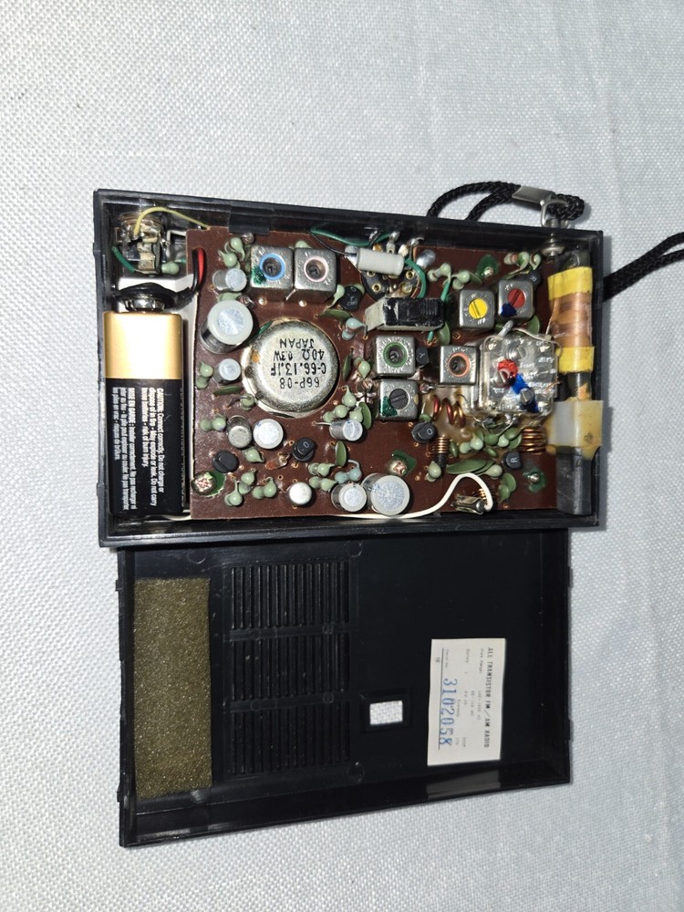 Solid State Longines Symphonette Pocket Am Radio Working