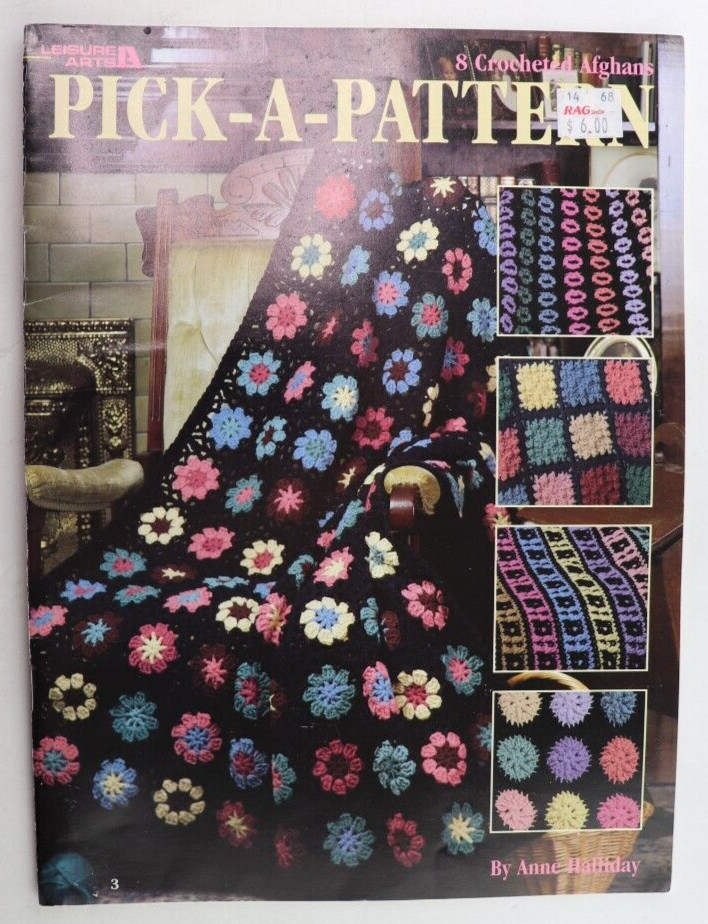 Leisure Arts Pick-A-Pattern 3063 Crochet Pattern Leaflet Paperback
