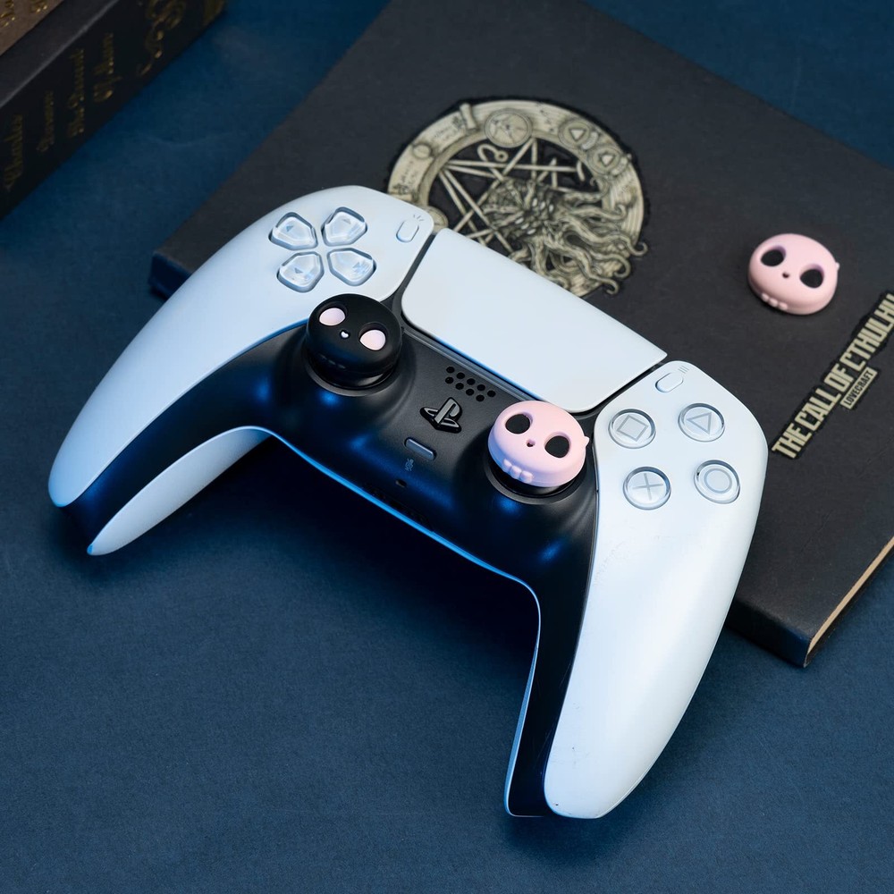 GeekShare Skull Protective Case Cover for PS5 Controller Silicone Shell Skin