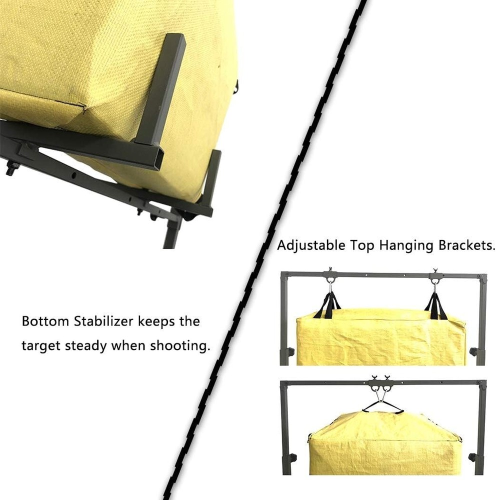 Larger Range Archery Target Stand - Adjustable, Stable, and Lightweight Design