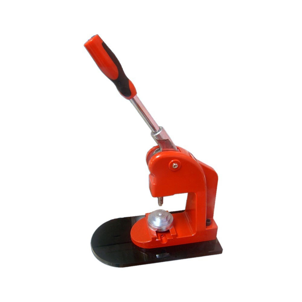 0.07" Hole Machine for Flashing Button Hand Held Button Maker Hole Press Machin