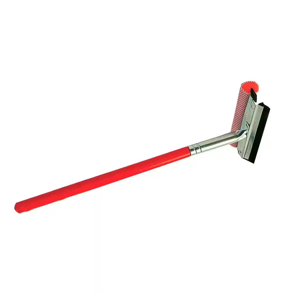 Auto Squeegee Scrubber with 20 In. Handle