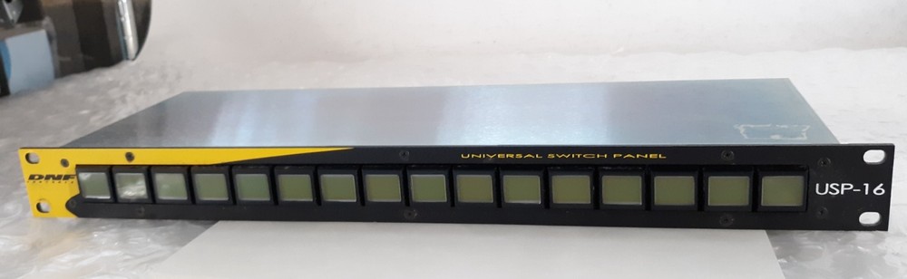 DNF Controls USP-16 Universal Switch Panel NO AC *UNIT ONLY*