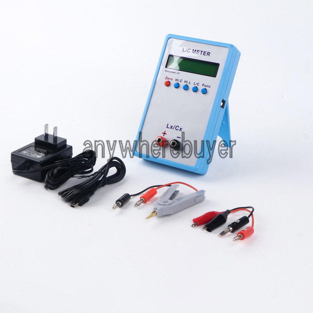 LC200A High Precision L/C Inductance Inductor Capacitance Multimeter Meter Tool