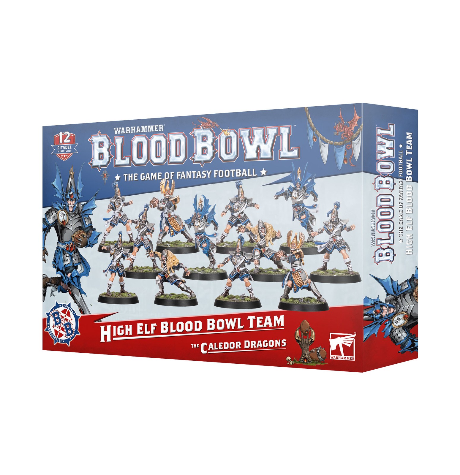 Blood Bowl: High Elf Team Caledor Dragons Warhammer Age of Sigmar PRESALE 3/28