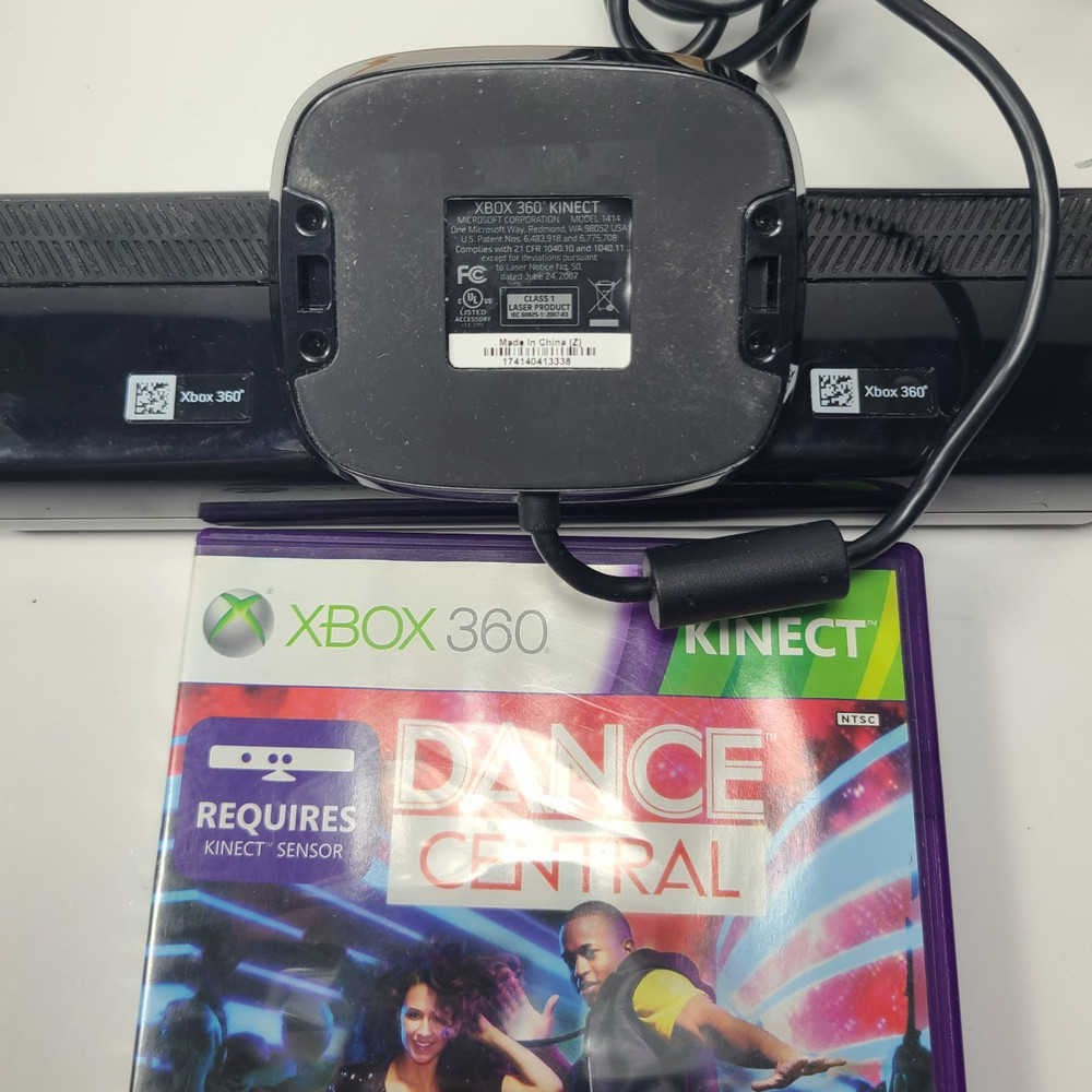 Microsoft Xbox 360 Kinect Sensor with Kinect Dance Central Game