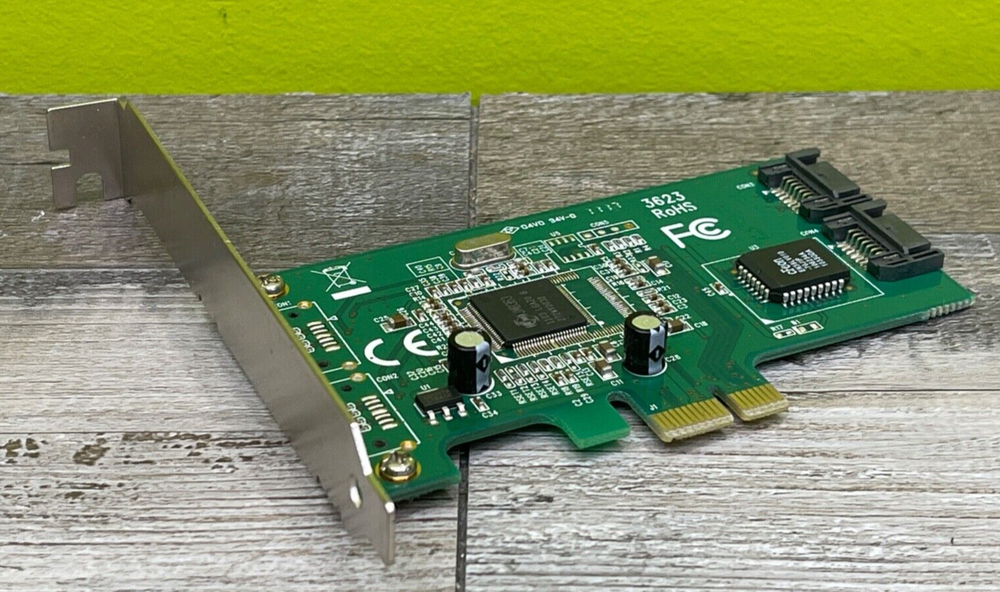 STARTECH CONTROLLER CARD PEXSATA22I 2 PORT SATA HDD SSD PCI EXPRESS