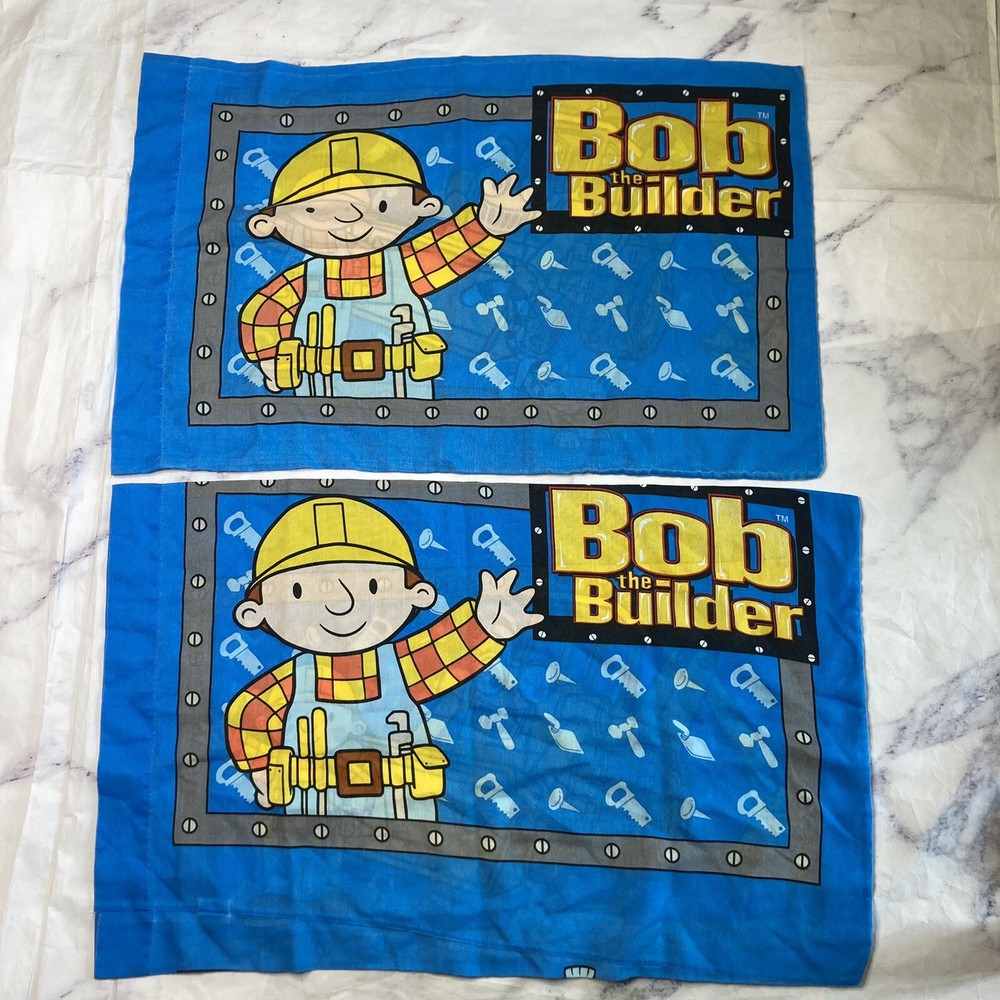 Bob The Builder Pillowcases Handmade 29.5x18.5 i111