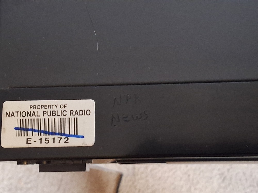 UNIQUE!!! Sony CDP-311 Compact Disk Player Used At NPR Studio!!!