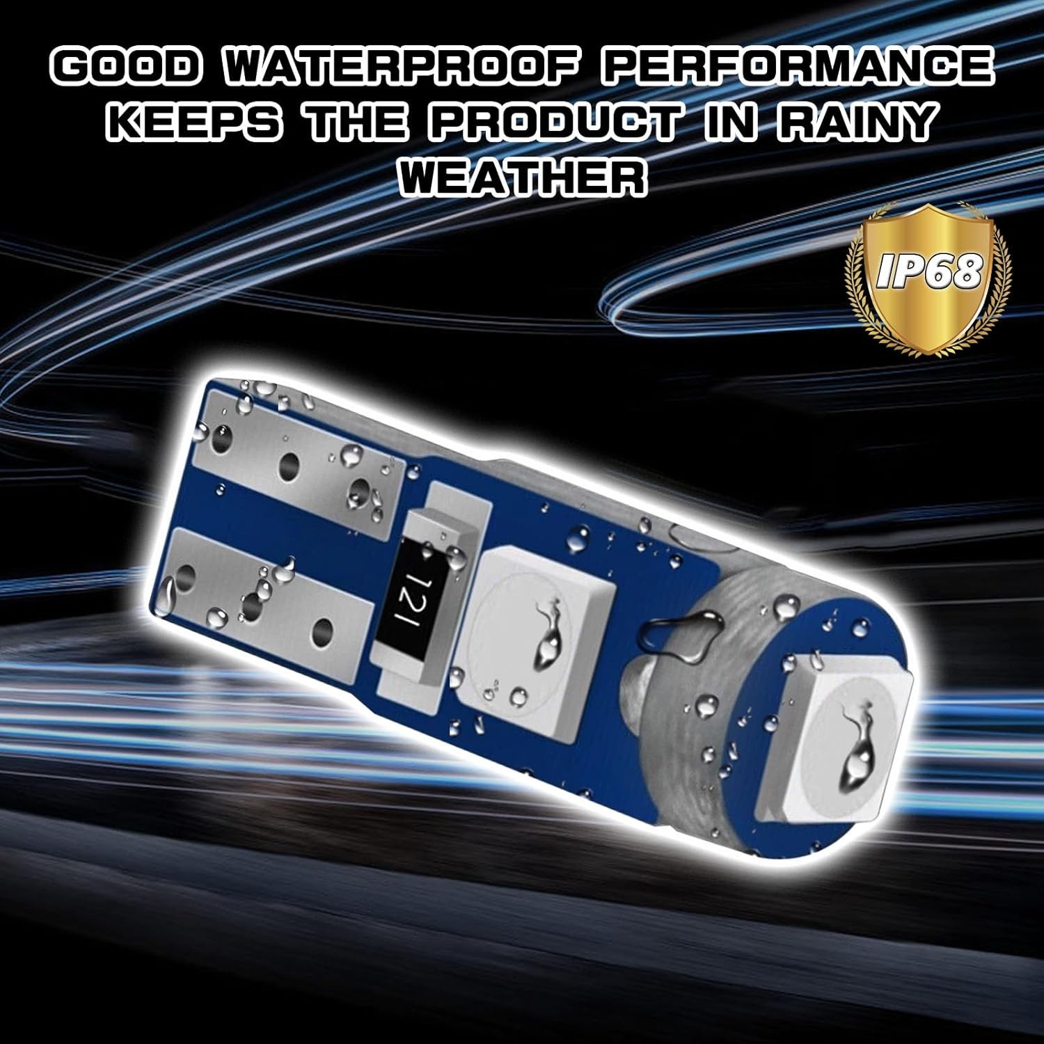 20PCS T5 Dashboard LED Light Bulbs, 37 74 2721 Instrument Cluster Super Bright L