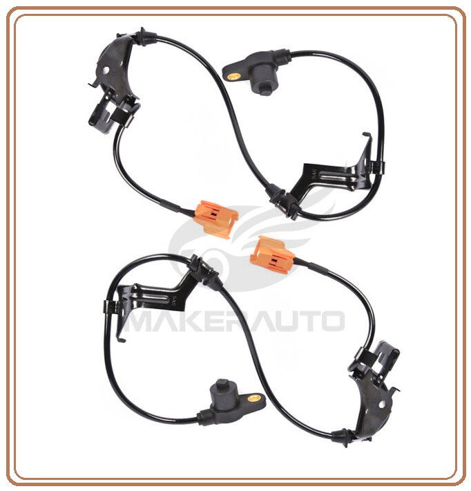 NEW Pair Of Front ABS Wheel Speed Sensor For Honda Civic 1.7L 01-06 57455S5D013