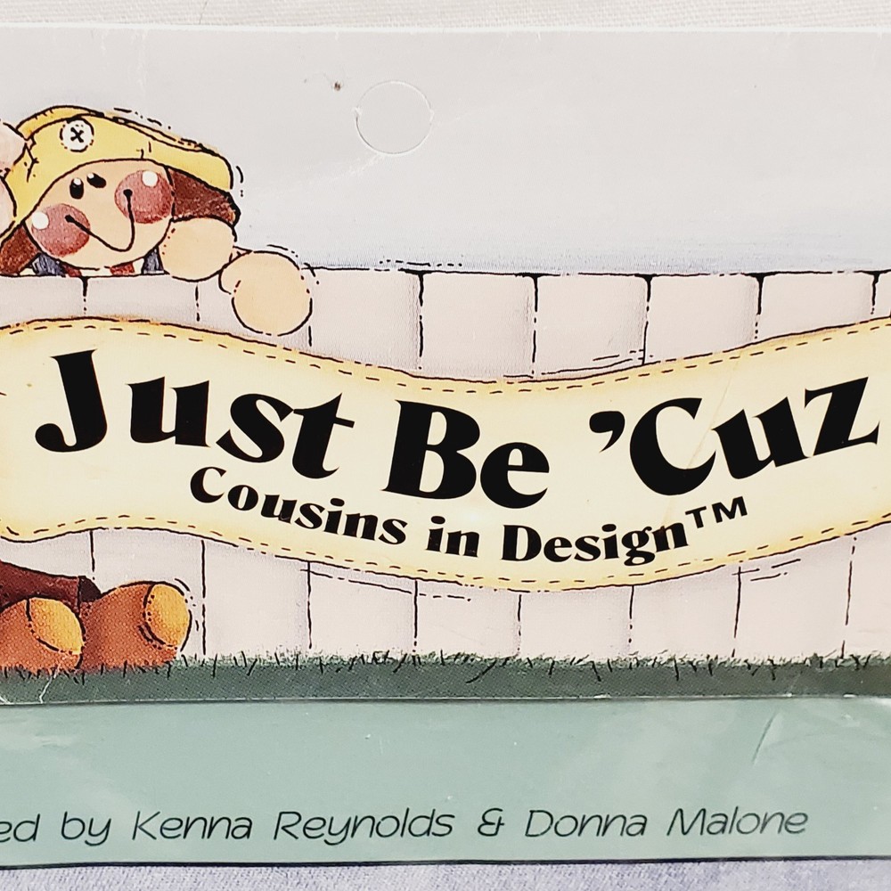 ~Just Be 'Cuz Applique Pattern #10119~Kenna Reynolds