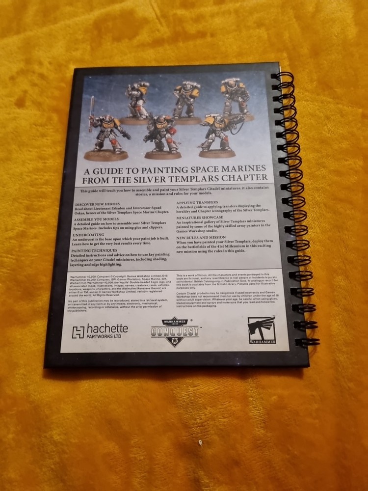 Warhammer 40k - How to Paint: Silver Templars (Ring-bound Guide)