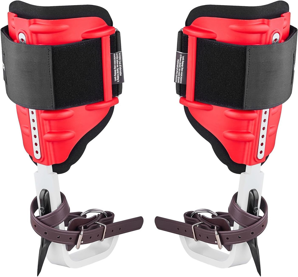 Tree Climbing Spikes Set, 1 Pair Height-Adjustable Climbing Spurs with Security