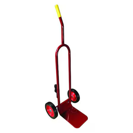 Cylinder Hand Truck, 40 Lb., Red,  8D060