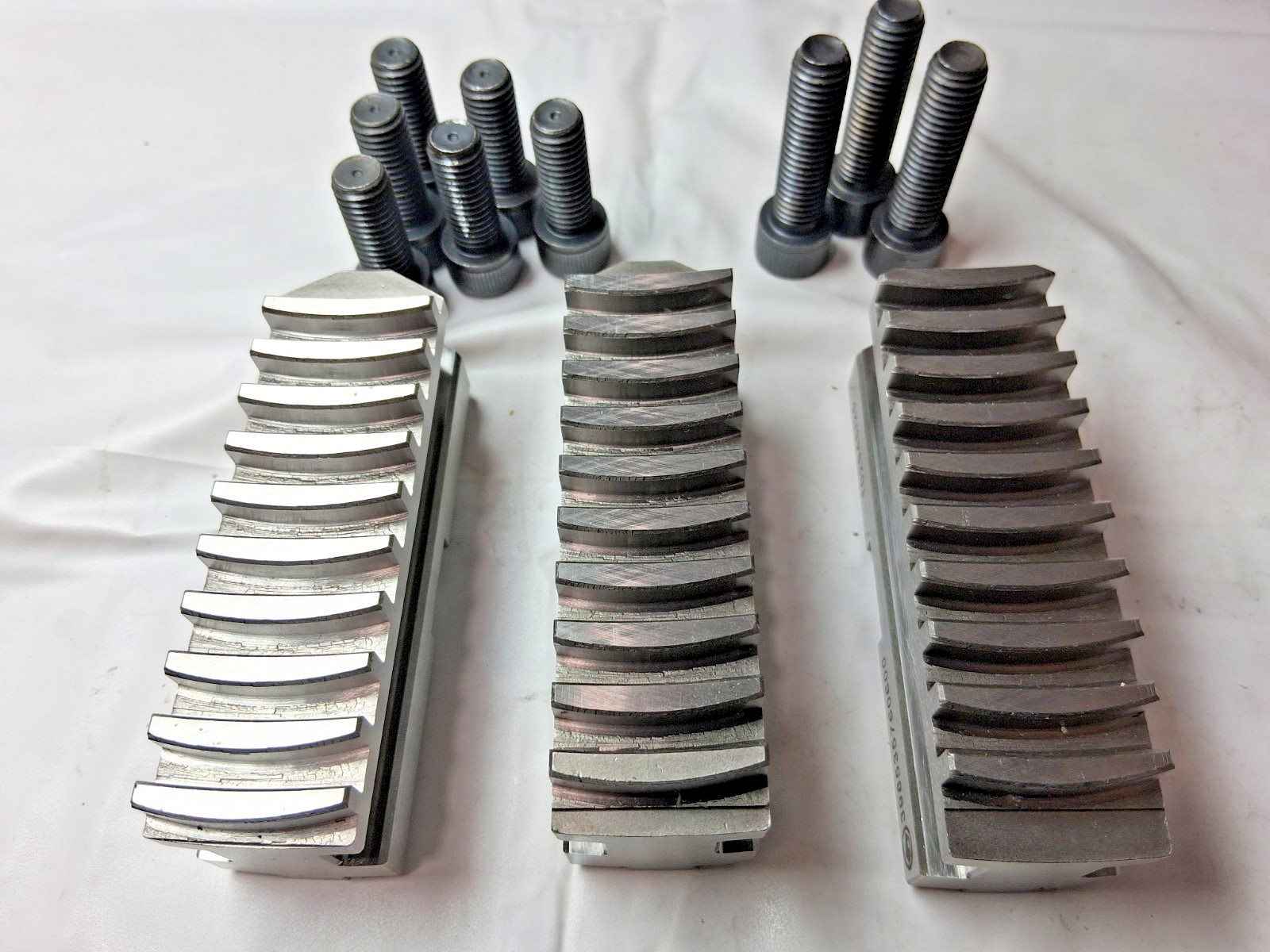 Bison Master Hard Lathe Chuck Jaw 3PC Set 7-885-312