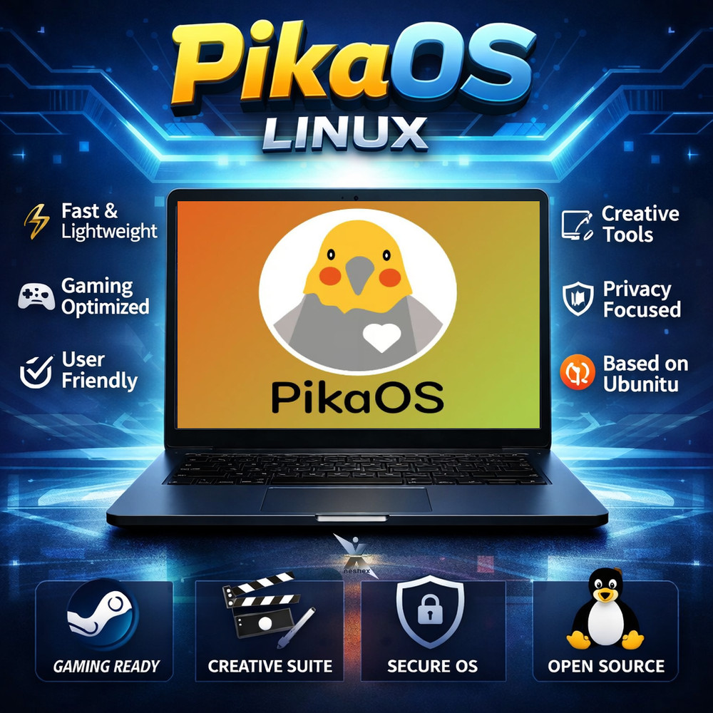 PikaOS Linux Bootable USB Flash Drive