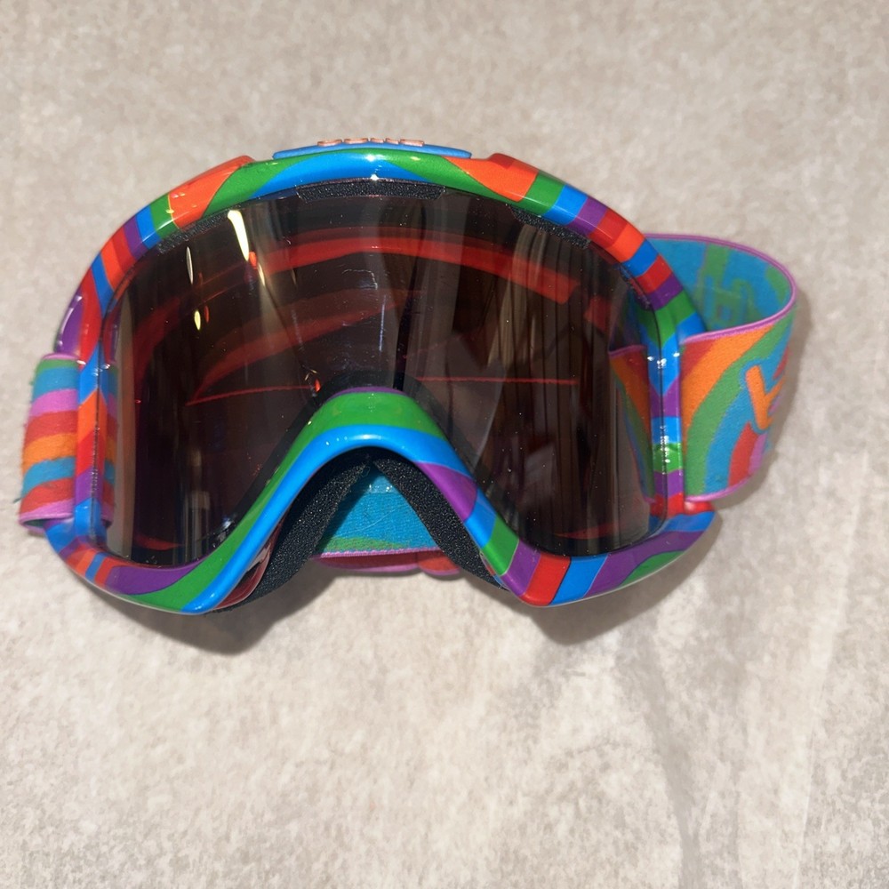 Multi Colored Bolle’ Ski Snowboard Goggles