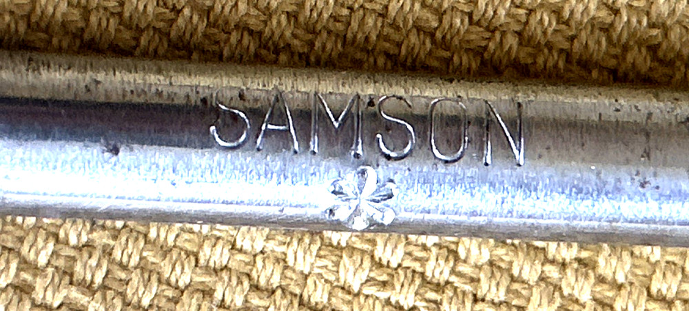 Original "Samson" Vintage Adjustable Expansive Boring 9 1/2" Auger Bit sharp!