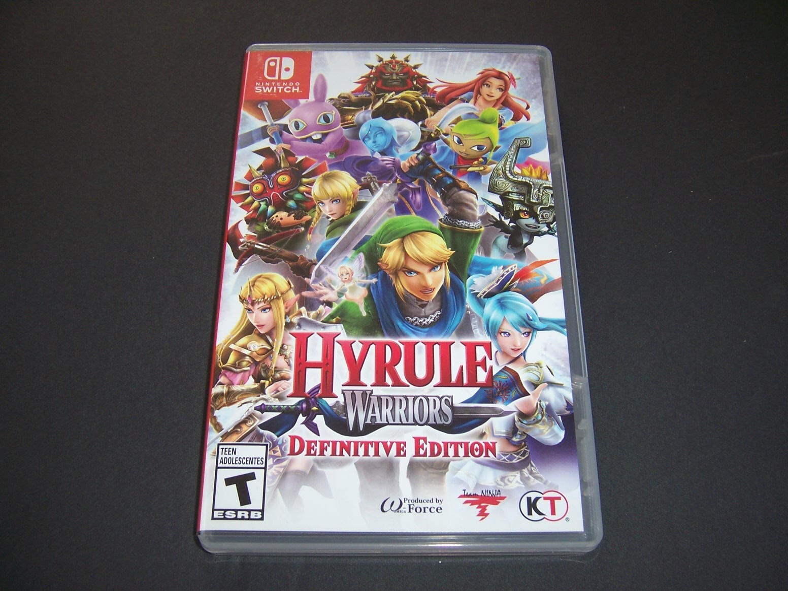 Authentic Replacement Box *Case Only* Switch Hyrule Warriors Definitive Edition
