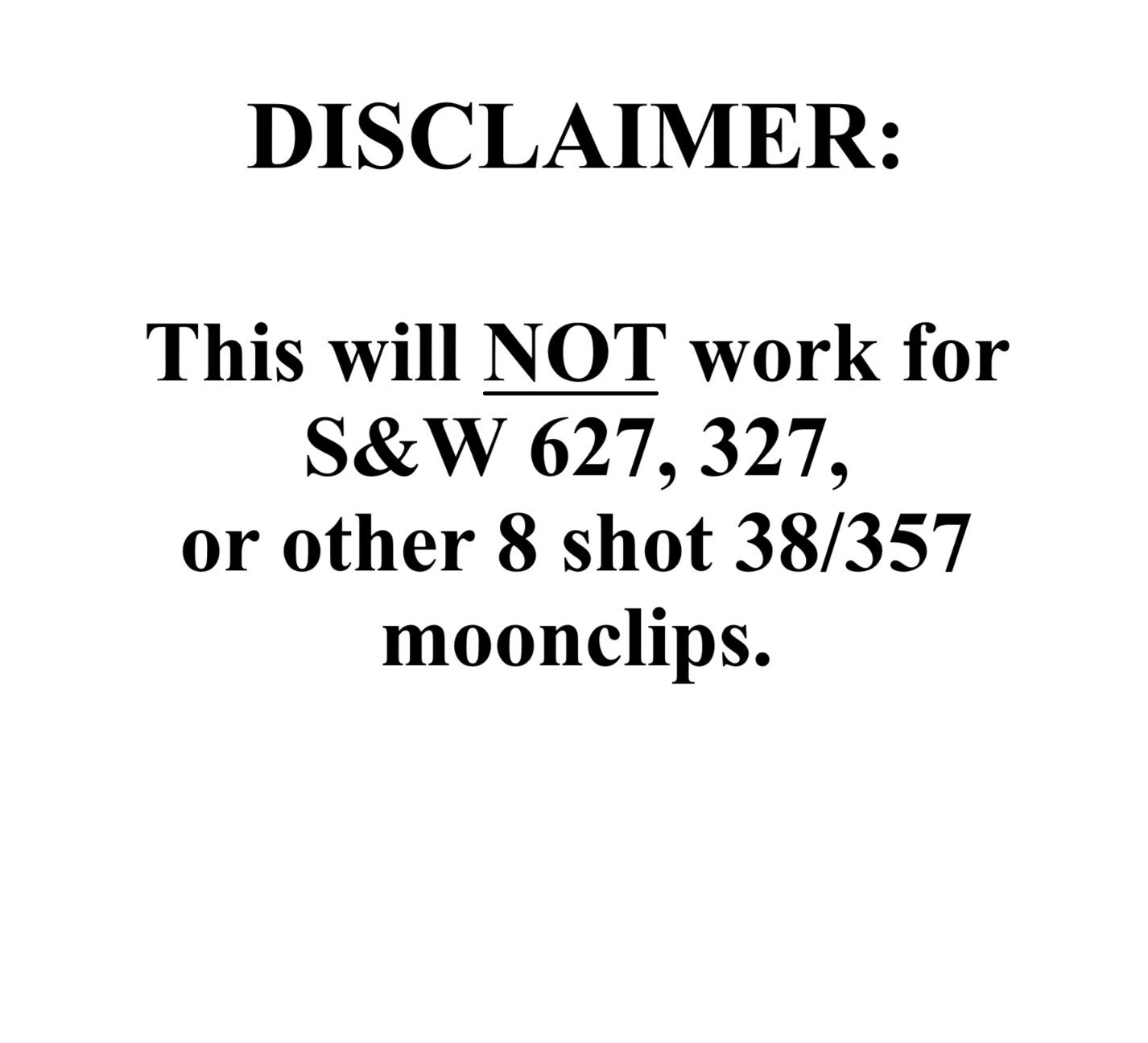 Moon Clip Loading & Unloading Tool .45 ACP Moonclips S&W 625 325 25 Smith Wesson