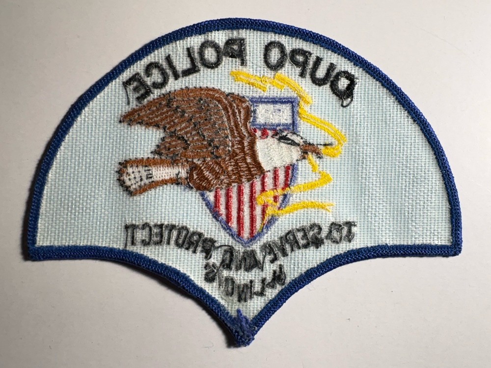 Dupo Illinois Police Patch