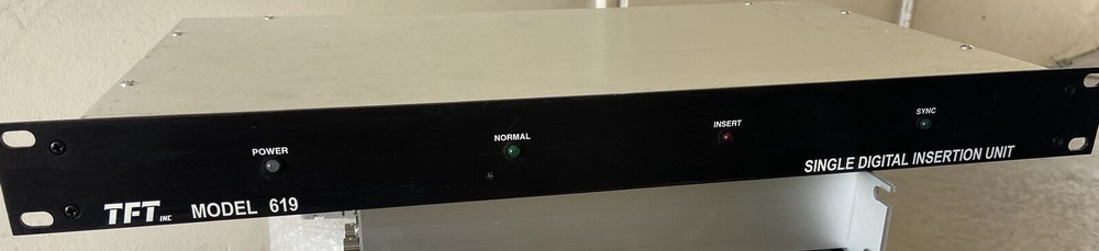 TFT Model 619 Digital Insertion System.