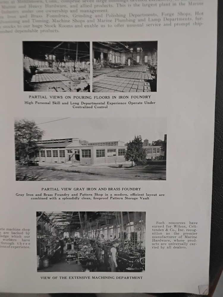 WILCOX CRITTENDEN MARINE HARDWARE CATALOG
