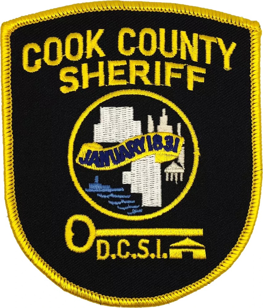 COOK COUNTY SHERIFF PATCH Dept Community Supervision Intervention (Corrections)