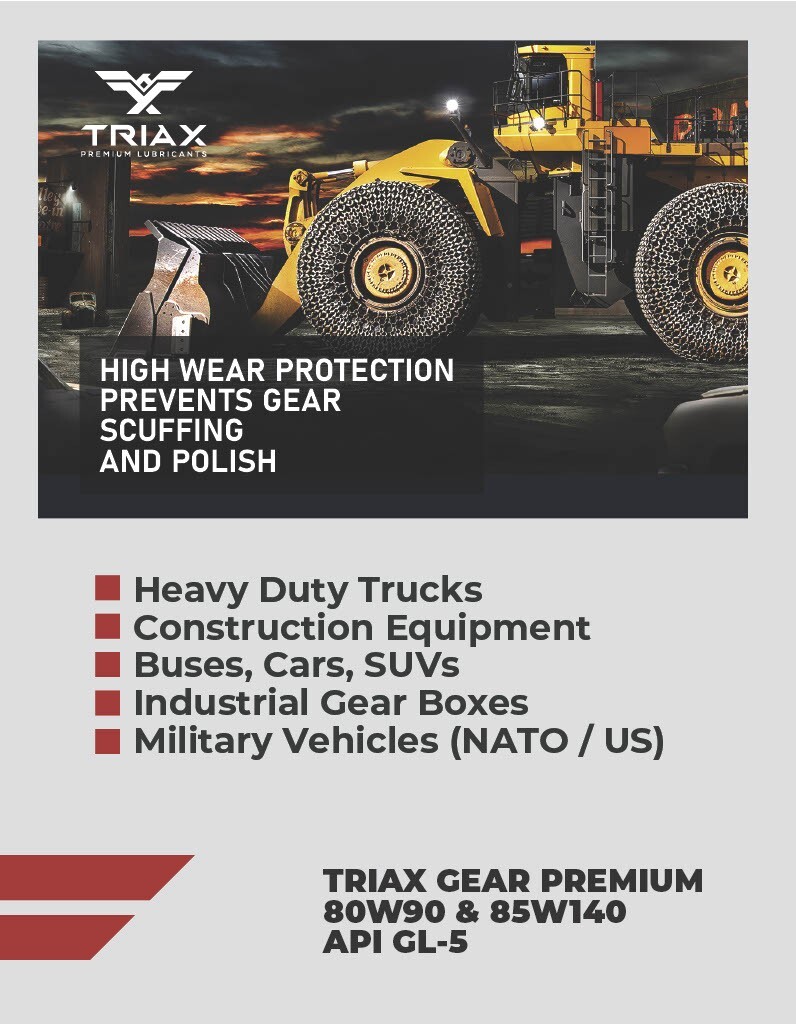 TRIAX Gear Premium LS 80W-90, GL-5 Limited Slip Ready (1 Gallon)