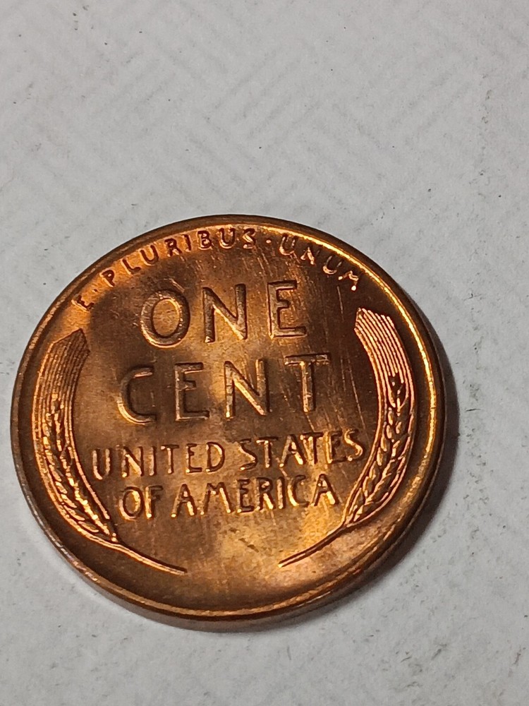 👉1955-S Wheat Cent - Choice Red