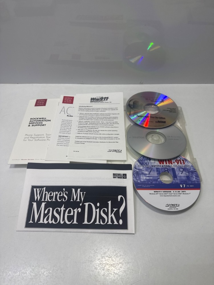 ROCKWELL AUTOMATION 9701-VWSCWAENE SOFTWARE