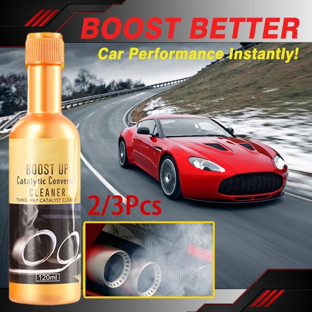 3 PCS Car Vehicle Engine Catalytic Converter Cleaner Deep Cleaning Multipurpose↑