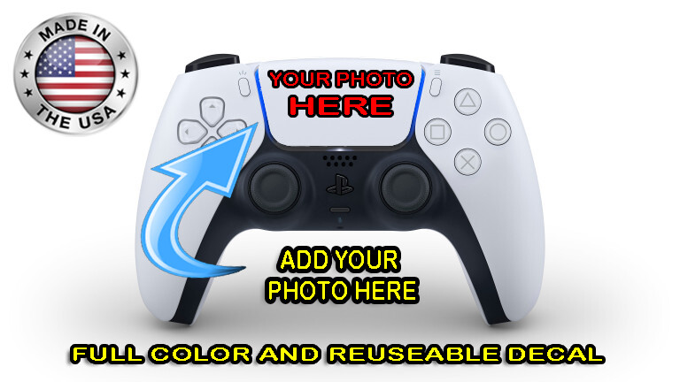 Touchpad PS5 Dualsense Controller Decal Sticker Personalized Custom