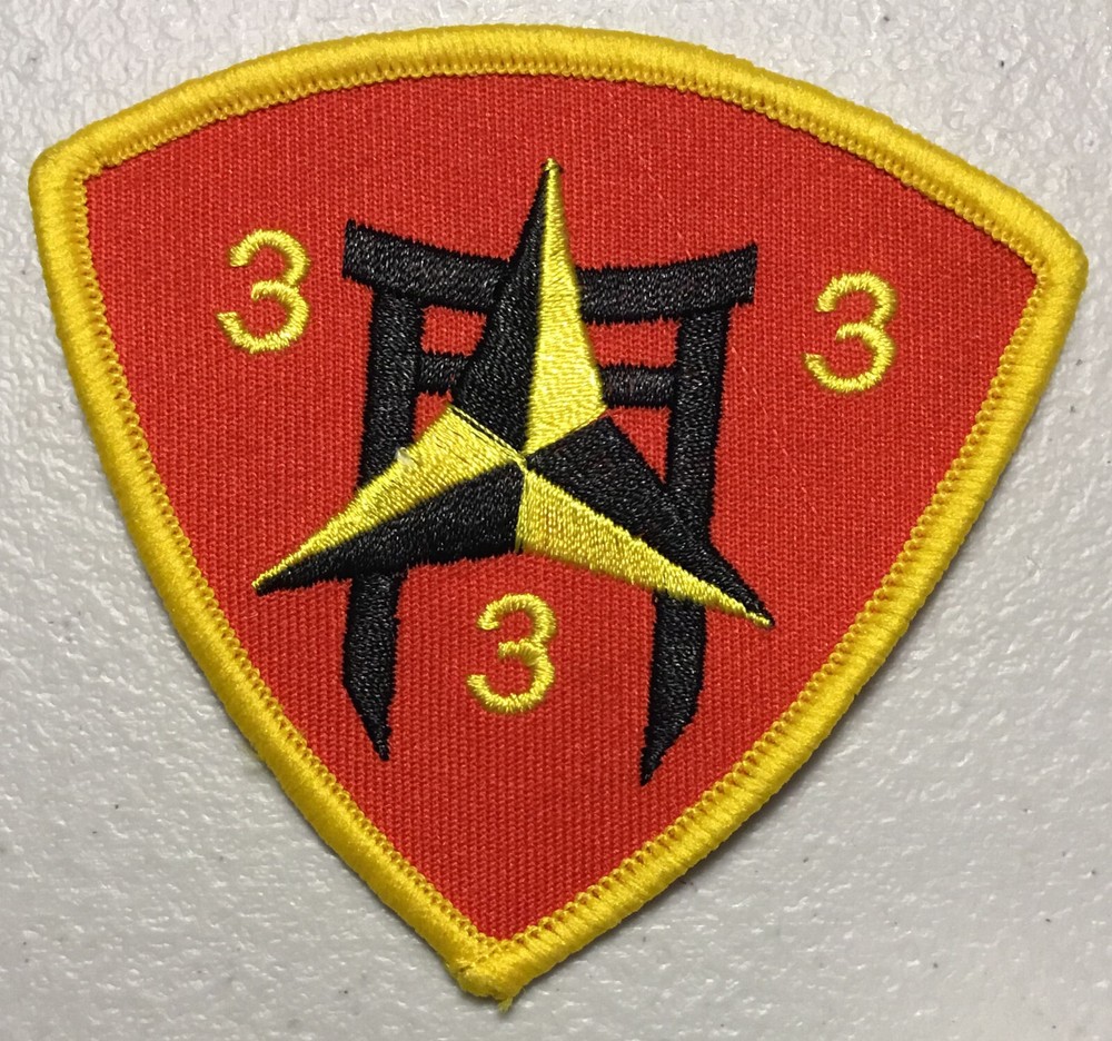 3rd Battalion 3rd Marines licensed patch