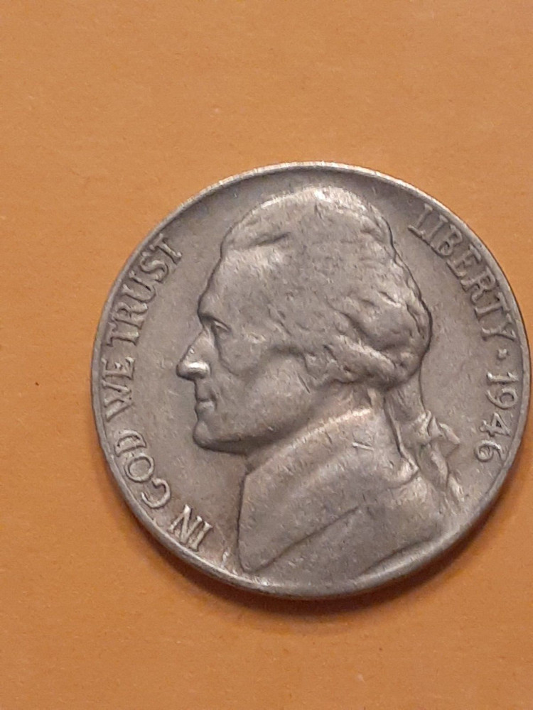1946 S   JEFFERSON NICKEL