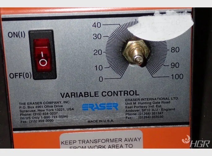 Eraser Variable Control IR-2000 Preowned in Excellent Condition Free Shipping