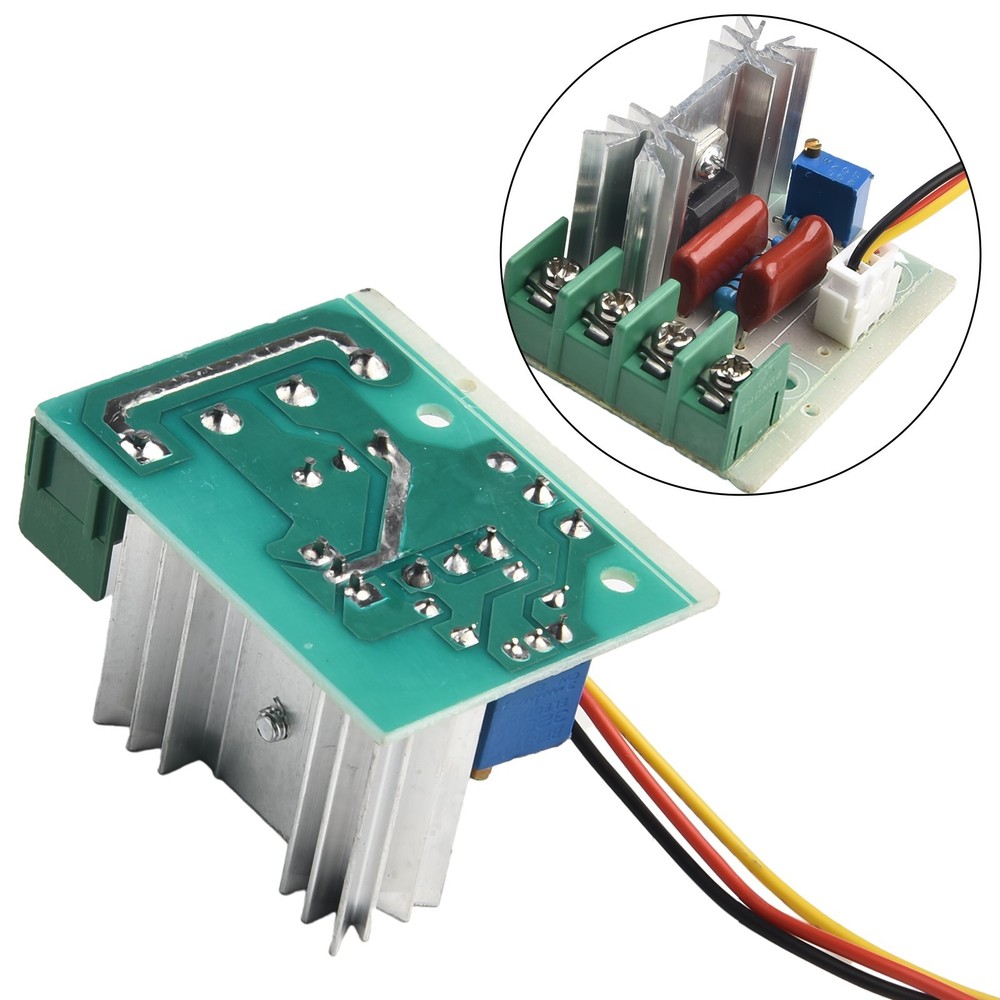 Adjustable 220V 2000W SCR Dimmer for Temperature and Brightness Control