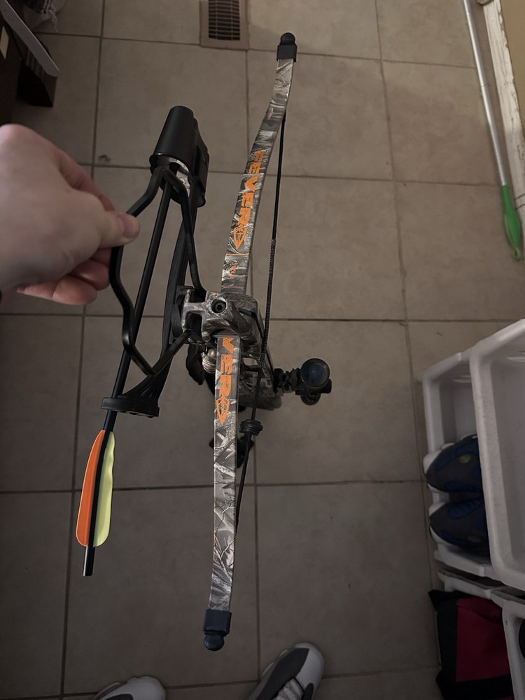 Fever Camouflage Crossbow with Scope and Arrow