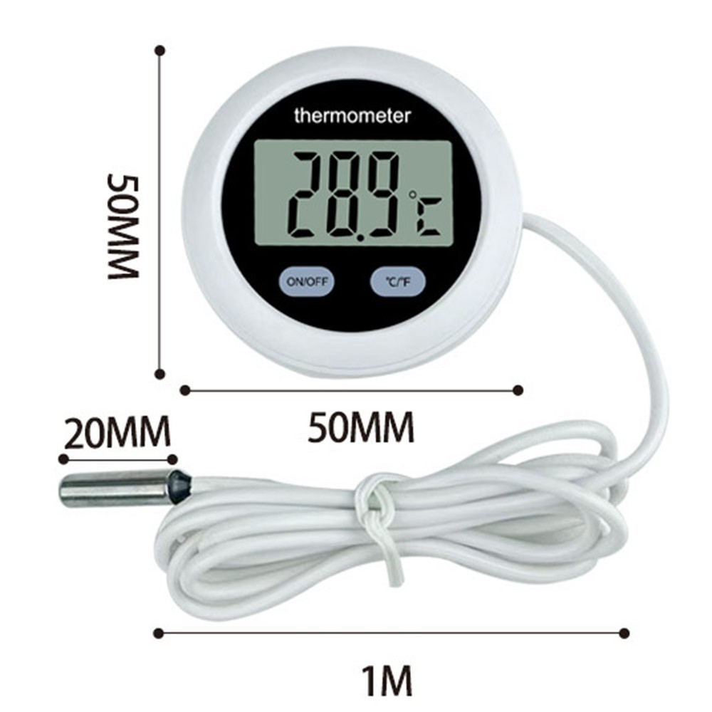 Fish Tank Thermometer Digital Display with Energy Efficient Sensor Technology
