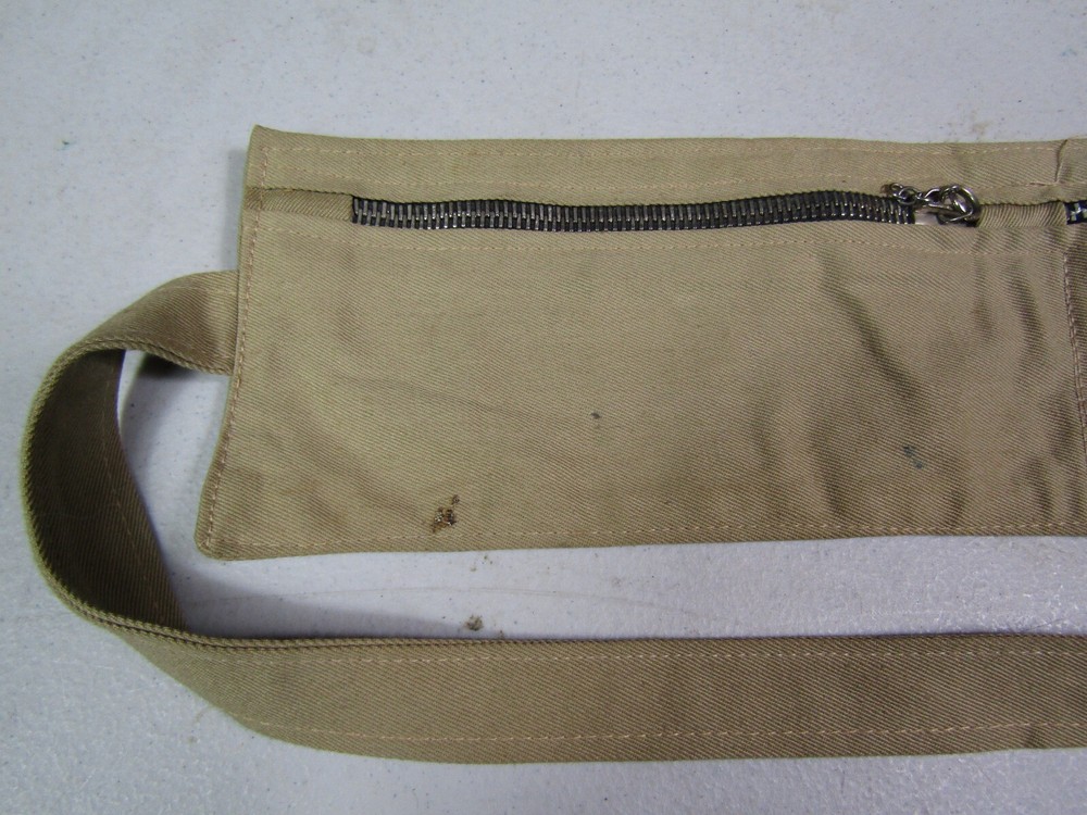 WWII US ARMY Moneybelt. Id'd to Officer.