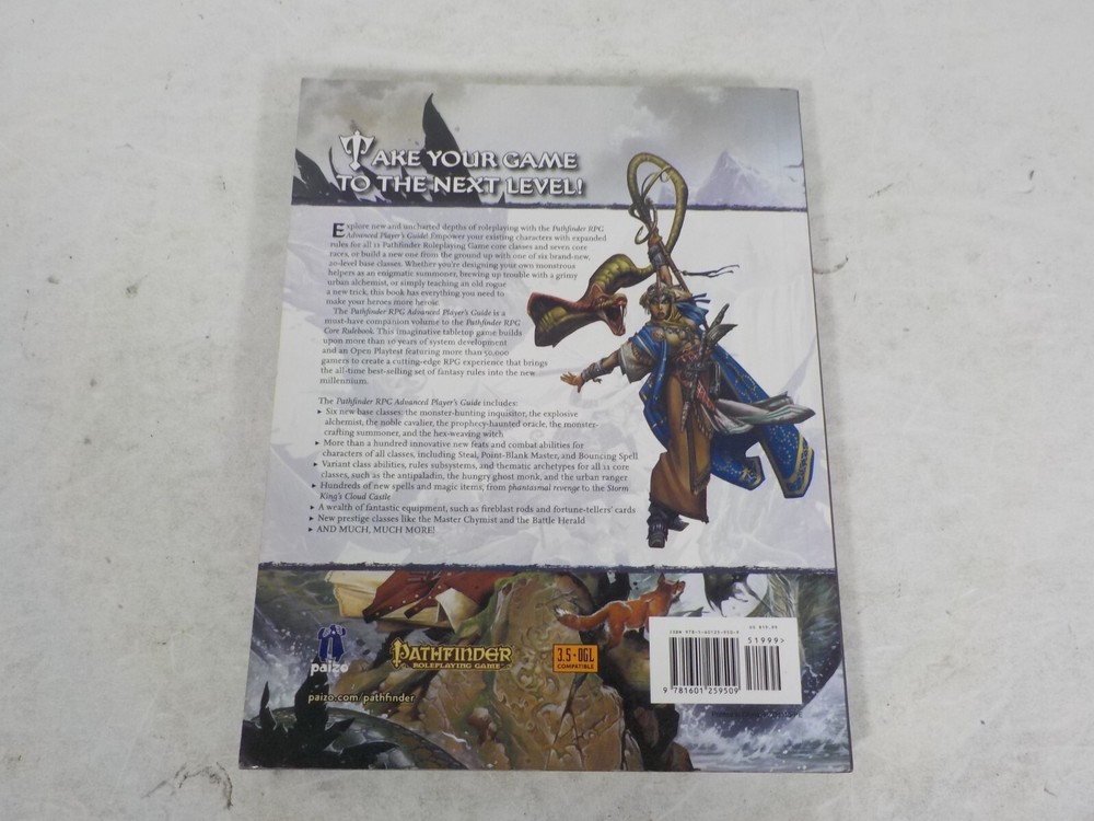 A527 Paizo Pathfinder Advanced Player's Guide Book