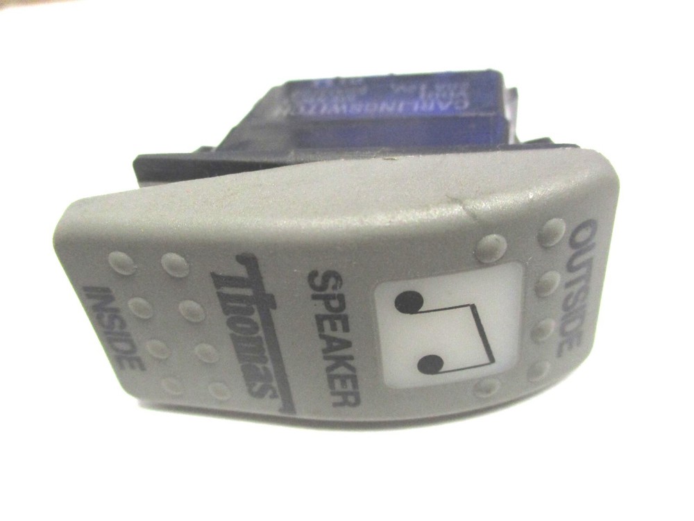 52003759 NEW THOMAS BUS SPEAKER OUTSIDE/INSIDE ROCKER SWITCH