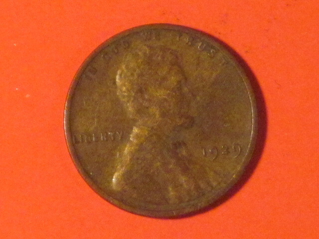 1929 Wheat Cent  -  Philadelphia Mint