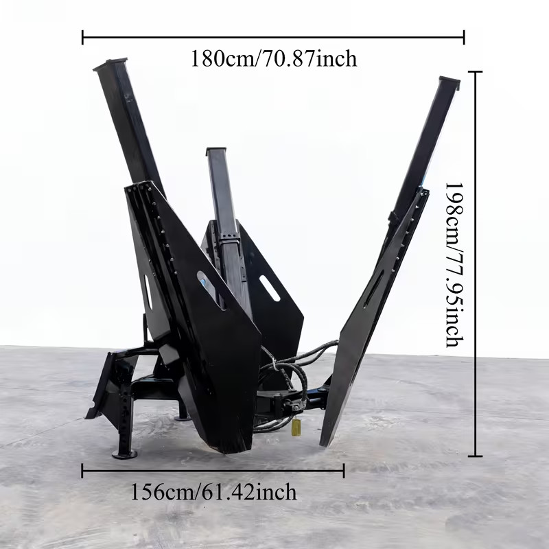 Root Digging Move Tree Transplanter, Convertible Root Removal fit bobcat loader