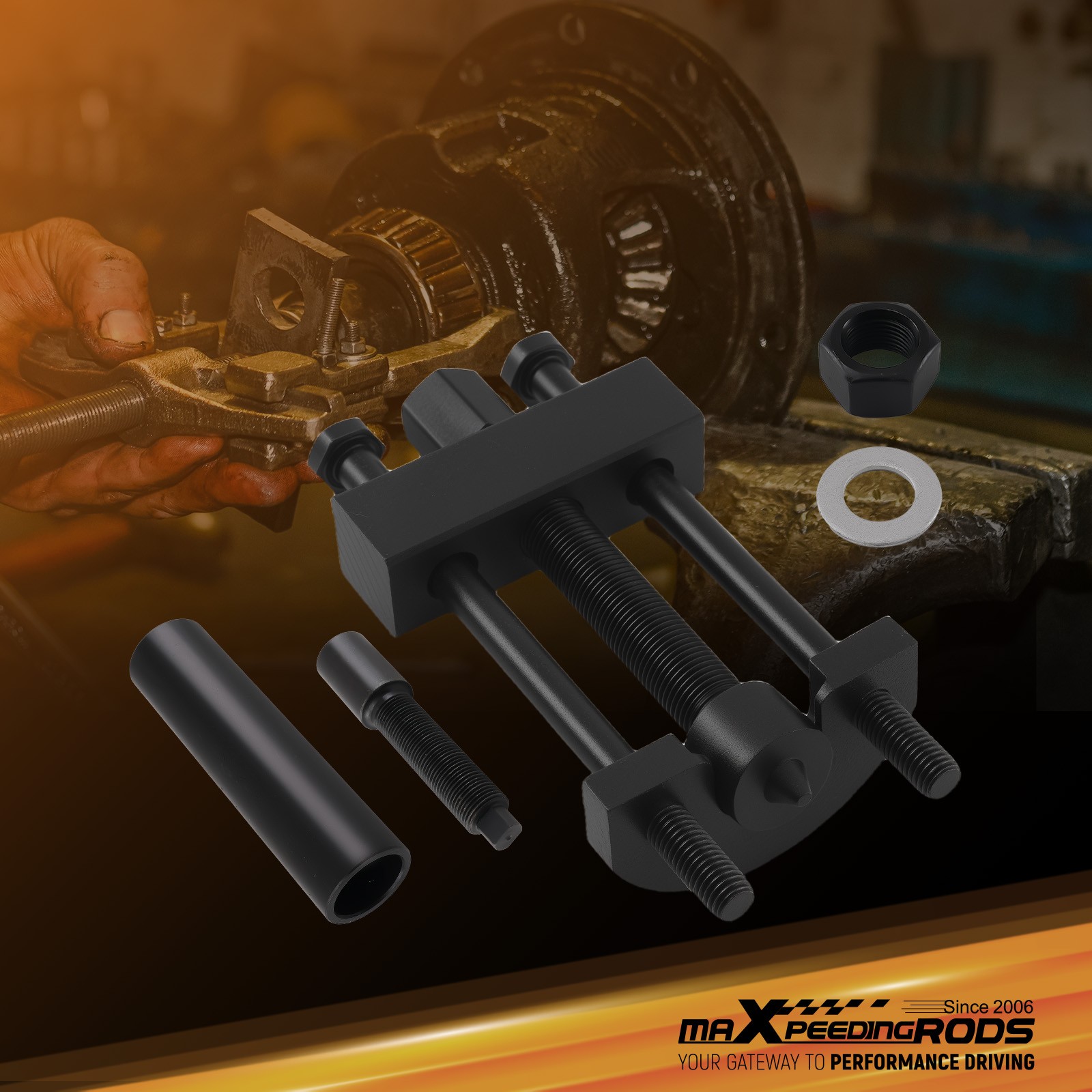 Transmission Mainshaft Inner Bearing Race Puller Tool For 0.98"/ 25 mm Harley