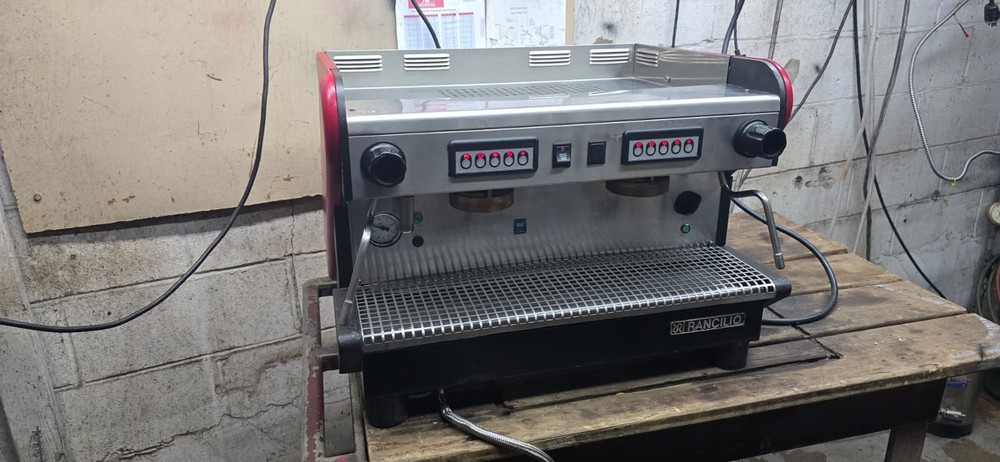 Rancilio 2 Group Espresso Coffee Machine Automatic Control Volumetric