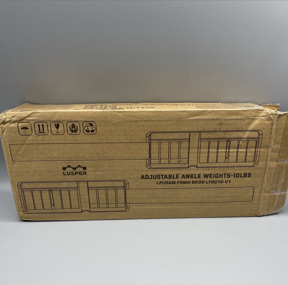 Adjustable Ankle Weights 5lbs. Each Total 10lbs
